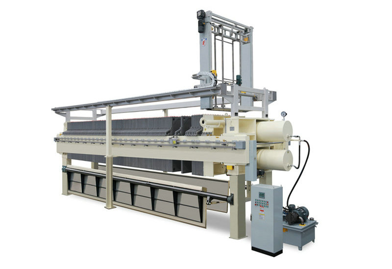 Prensa de filtro de cámara industrial de papel de nueva tecnología