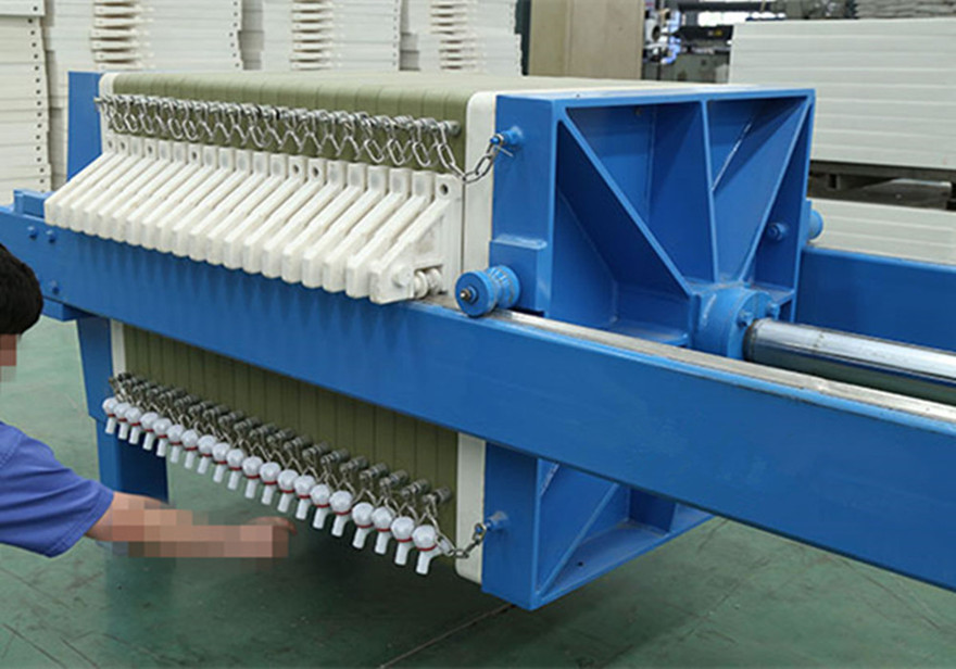 Placa de separación de líquidos sólidos y filtro prensa de marco