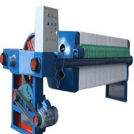 Dispositivo de prensa de filtro industrial de papel de hierro duro