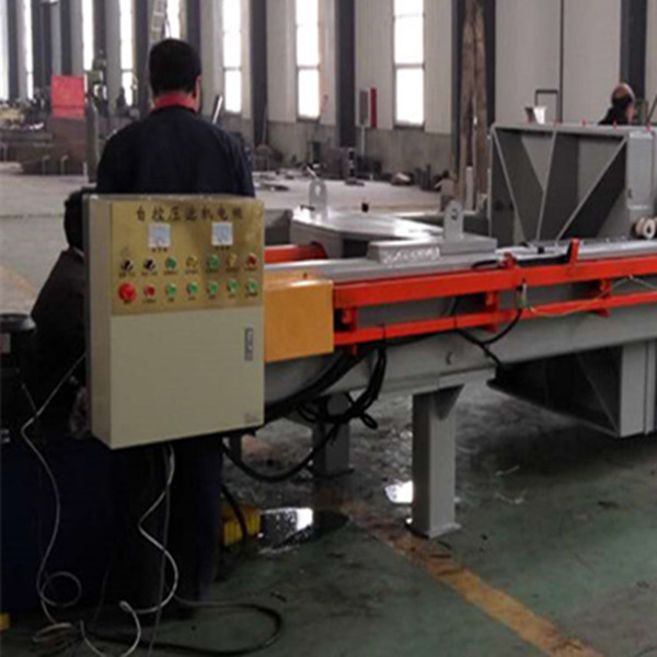 Industria de papel de lavado de tela filtrante Filtro prensa de hierro fundido