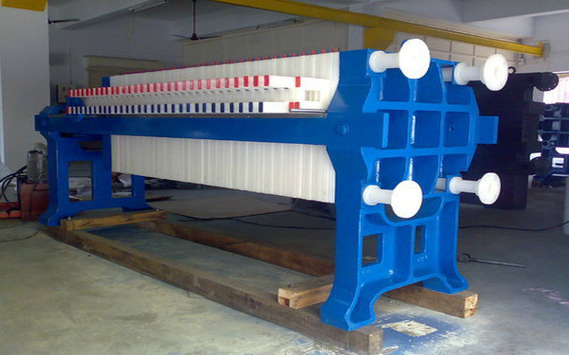 Prensa de filtro de marco de placa de lavado automático serie