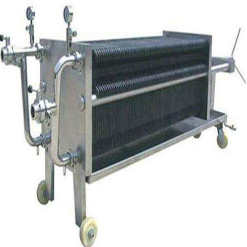 Prensa de filtro de hierro fundido hidráulico de almidón de palma Sago