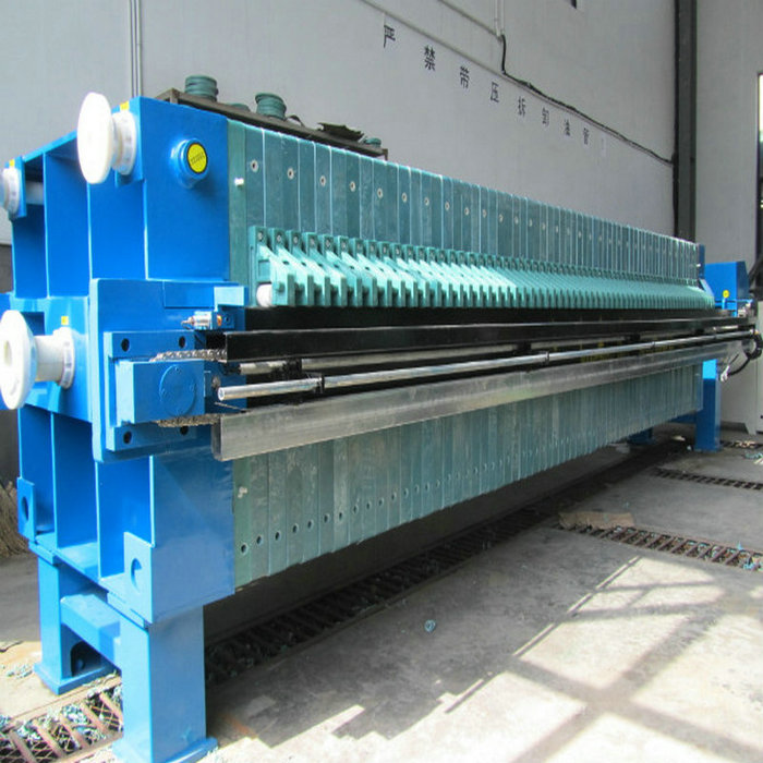 Prensa de filtro de marco de placa hidráulica para la industria del papel