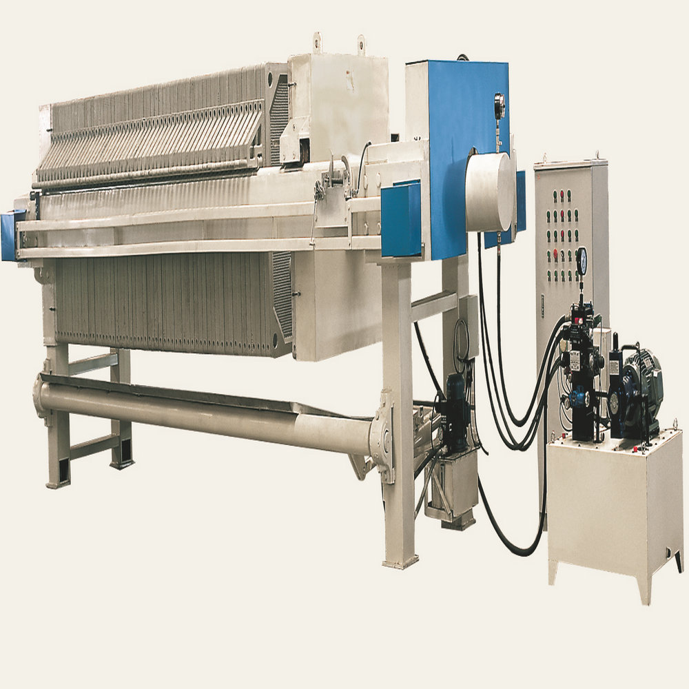 Construcción de prensa de filtro de hierro fundido de metalurgia hidráulica