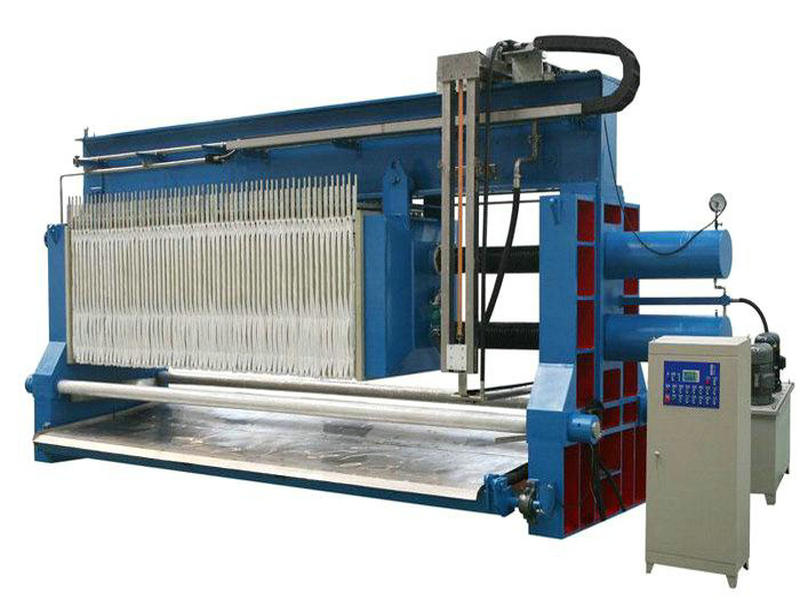 Prensa de filtro de membrana de cámara de metalurgia de lavado automático