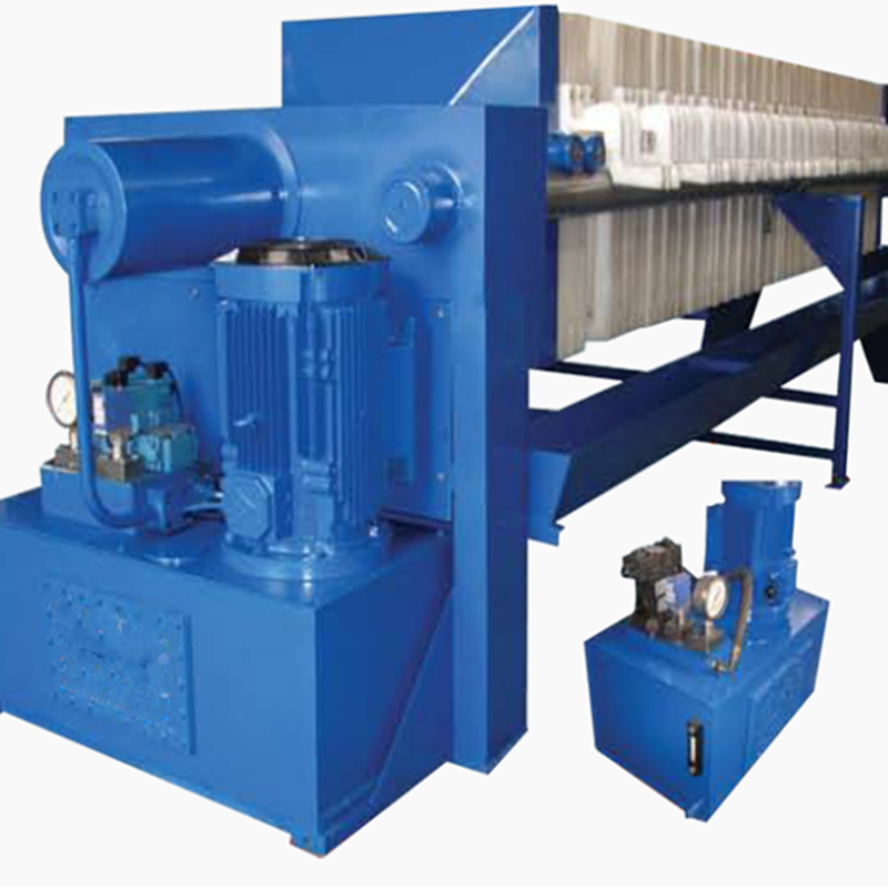 Prensa de filtro de membrana de alta presión de la cámara de la industria papelera